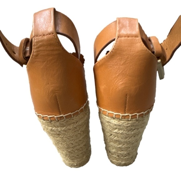 NWOT Marc Fisher ‘Adria’ Denim Espadrille Heels Size 7.5 - Picture 5 of 11